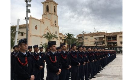 El Ayuntamiento de San Javier recibe a los alumnos de la AGA