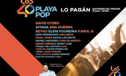 Beret cierra el cartel de un 40 Playa Pop 2019 en Lo Pagán