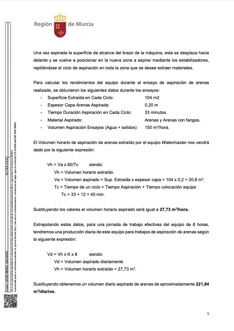 El Ministerio de Transición Ecológica dice ahora que no ha limpiado los fangos porque no dispone del coste económico de la araña finlandesa 4