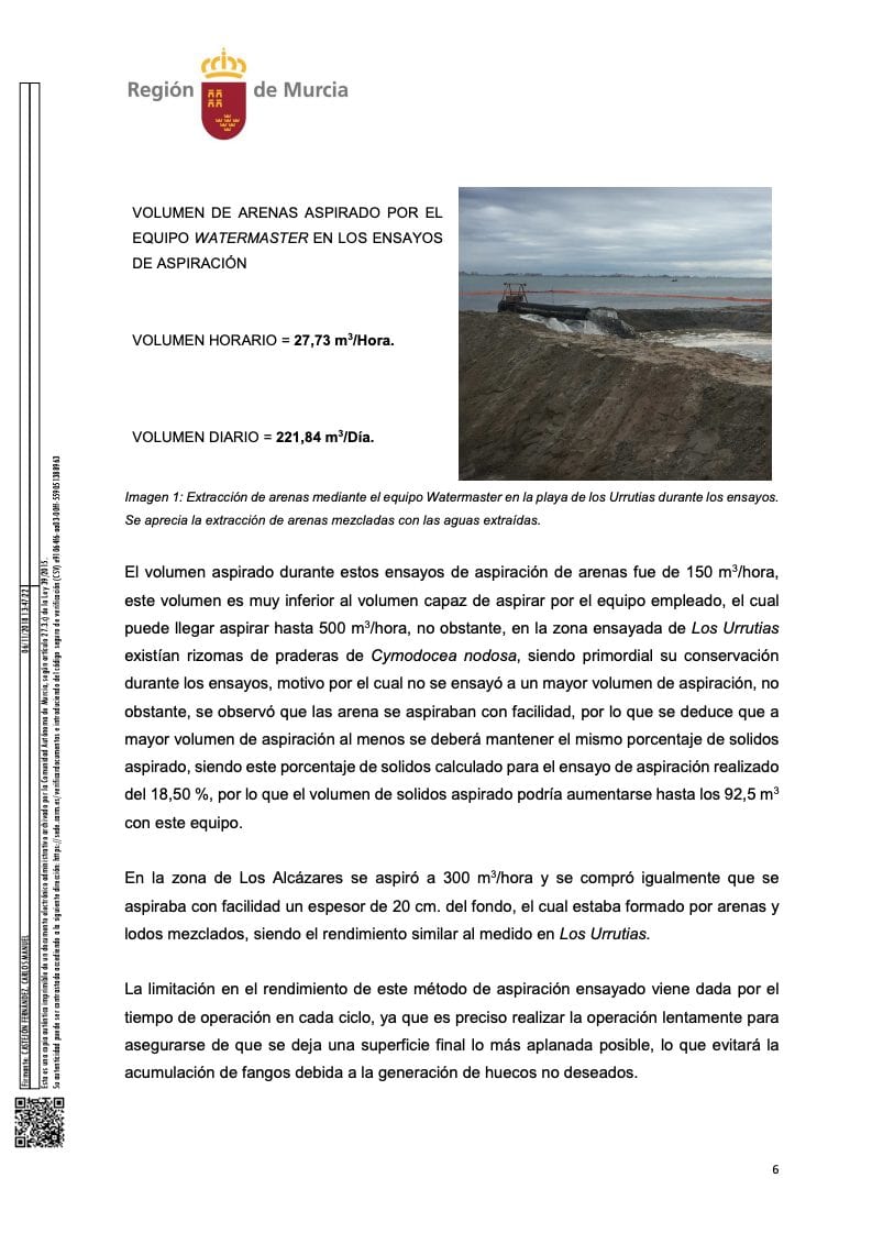 El Ministerio de Transición Ecológica dice ahora que no ha limpiado los fangos porque no dispone del coste económico de la araña finlandesa 5