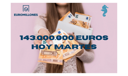 ¡Juega a super bote de 143.000.000 de euros en Euromillones de hoy!