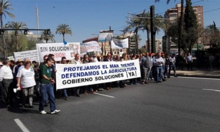 Vecinos del Mar Menor protestan hoy jueves por la contaminación de la laguna salada de Murcia