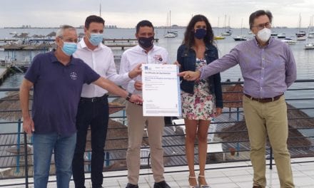 El Real Club de Regatas de Santiago de la Ribera recibe el Sistema de Gestión Ambiental ISO 14001