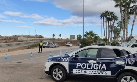 La Policía Local de Los Alcázares interpone más de 300 denuncias por incumplimiento de las medidas COVID-19 entre los meses de diciembre 2020 y enero 2021