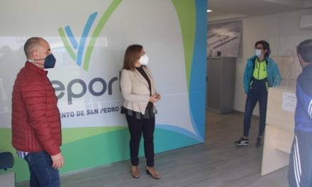 El Polideportivo municipal de San Pedro mejora la accesibilidad y refuerza las medidas de seguridad por el COVID-19