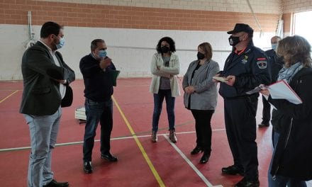 Salud Pública visita Los Alcázares para inspeccionar la idoneidad de posibles instalaciones donde llevar a cabo la vacunación masiva Covid-19