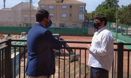 Obras de mejora en el Club de Tenis de Los Alcázares