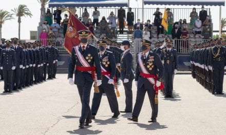 Felipe VI preside la entrega de despachos en la Academia General del Aire de San Javier