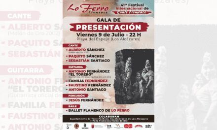 Festival Lo Ferro 2021 en Los Alcázares hoy viernes 9 de julio 2021