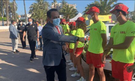 Exhibición de San Javier Plan de Vigilancia y Rescate en Playas y Salvamento en la Mar de la Región de Murcia