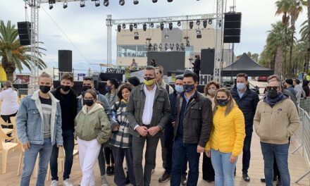 El Festival EstrenArte 2021 llenó de arte joven Santiago de la Ribera, San Javier