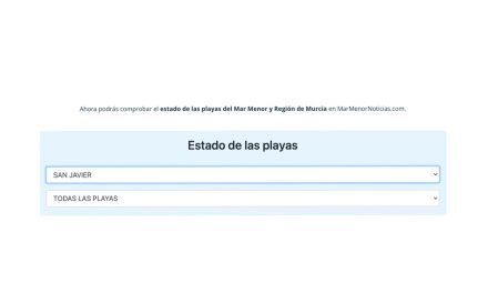 Turismo Mar Menor : El consejero de Salud de Murcia asegura que todas las playas del Mar Menor son “aptas para el baño”
