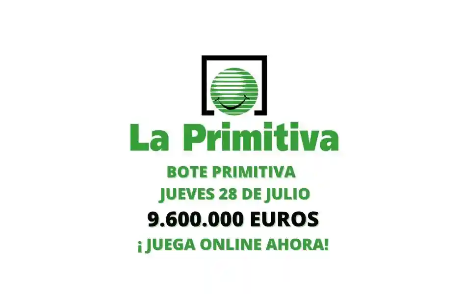 Jugar Primitiva online bote jueves 28 de julio 2022