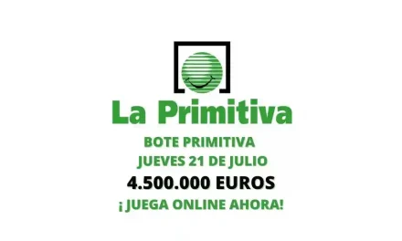 Jugar Primitiva online hoy bote jueves 21 de julio 2022