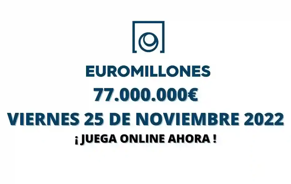 Jugar Euromillones desde el extranjero bote 77 millones