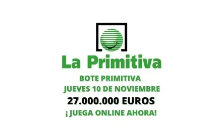 Primitiva online bote jueves 10 de noviembre