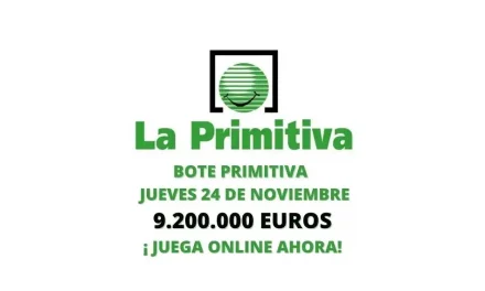 Primitiva online bote jueves 24 de noviembre