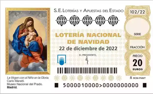 Comprar decimo de Loteria de Navidad desde el