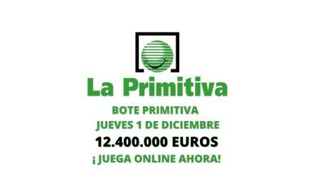 Primitiva online bote jueves 1 de diciembre