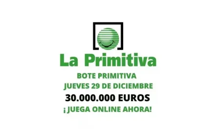 Primitiva online bote jueves 29 de diciembre 2022