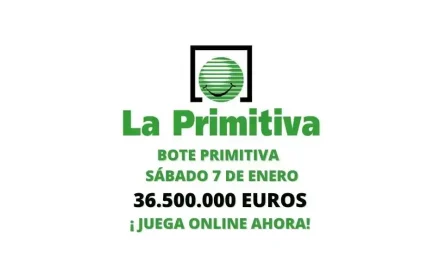 Primitiva online bote sábado 7 de enero 2023