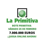 Bote Primitiva sábado 25 de febrero 2023