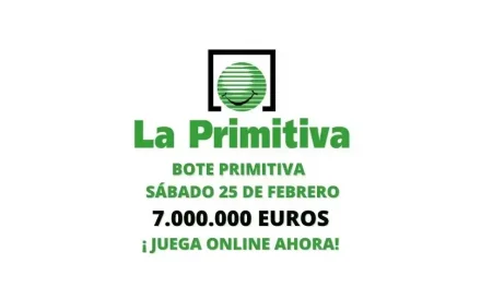 Bote Primitiva sábado 25 de febrero 2023