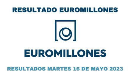 Resultados Euromillones martes 16 de mayo 2023