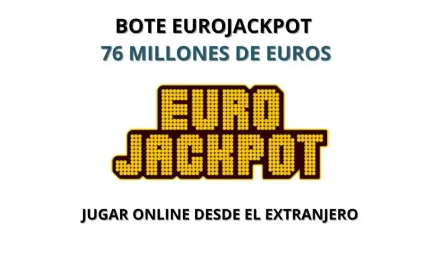 Bote Eurojackpot 76 millones