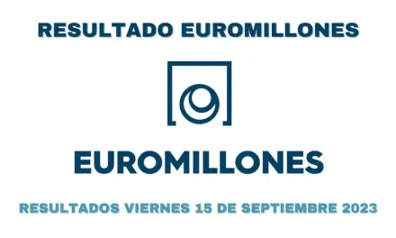 Comprobar Euromillones resultados viernes 15 de septiembre