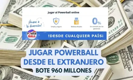 Jugar Powerball desde el extranjero bote de 960 millones