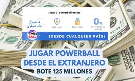 Jugar Powerball desde España bote 125 millones