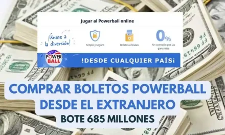 Jugar Powerball desde el extranjero bote de 685 millones