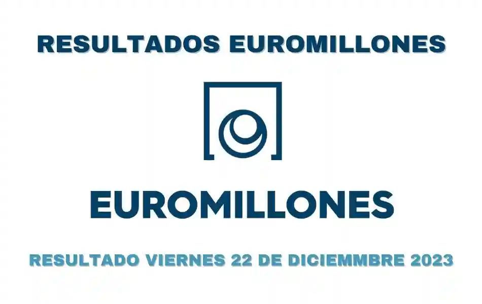 Comprobar Euromillones resultado | Resultados 22 de diciembre