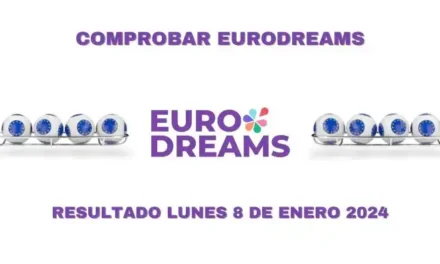 Comprobar EuroDreams resultado 8 de enero 2024