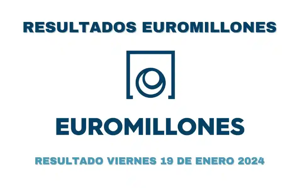 Comprobar Euromillones resultados 19 de enero 2024