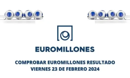 Comprobar Euromillones resultado 23 de febrero 2024