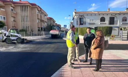 400.000 euros invertidos en la renovación urbanística de varias calles en Santiago de la Ribera