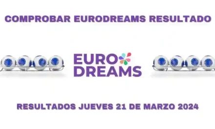 Resultados EuroDreams jueves 21 de marzo 2024