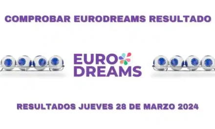 Resultados EuroDreams jueves 26 de marzo 2024