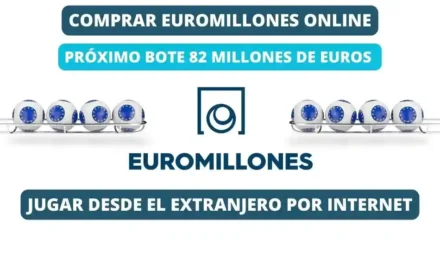 Jugar Euromillones desde el extranjero bote 82 millones