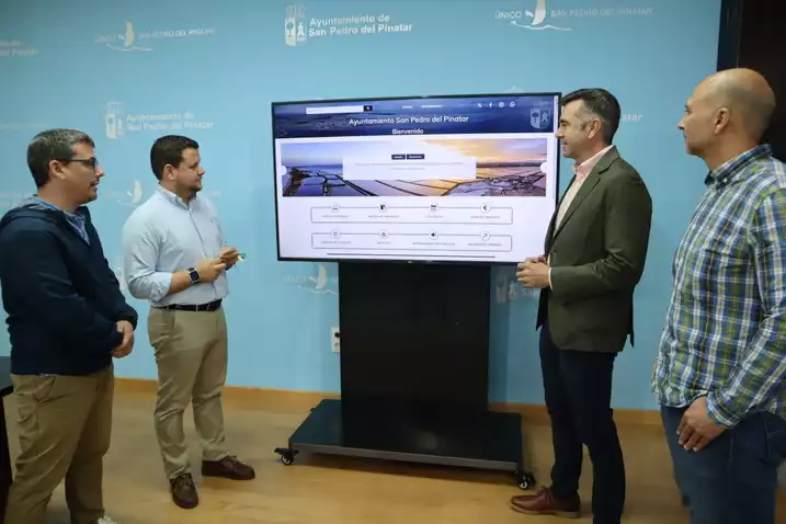 Ayuntamiento de San Pedro del Pinatar presenta su nuevo portal web