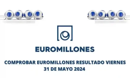 Comprobar Euromillones resultado viernes 31 de mayo 2024