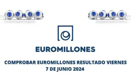 Comprobar Euromillones resultado viernes 7 de junio 2024