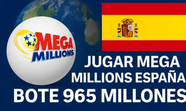 Jugar Mega Millions España bote 965 millones